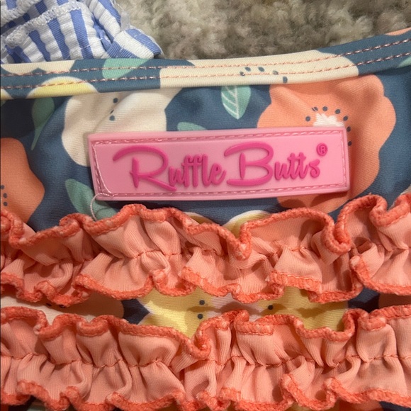 Ruffle Butts Toddler Bathing Suit Swim Bottoms Set of Two - Picture 3 of 6